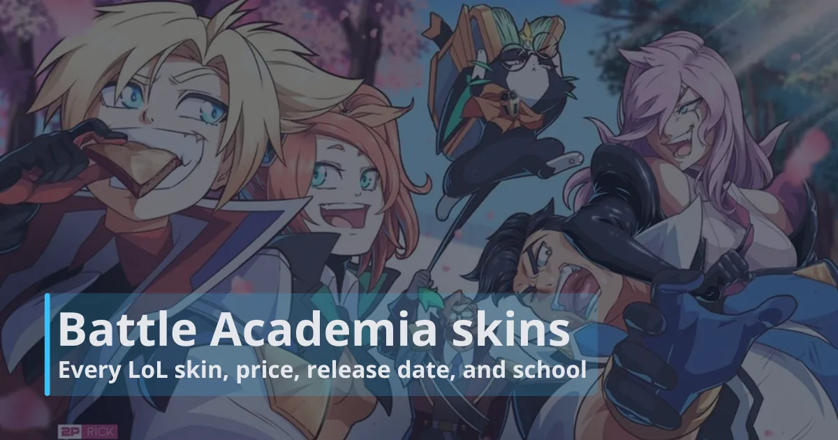 Battle Academia skins: Every LoL skin, price, release date, and school