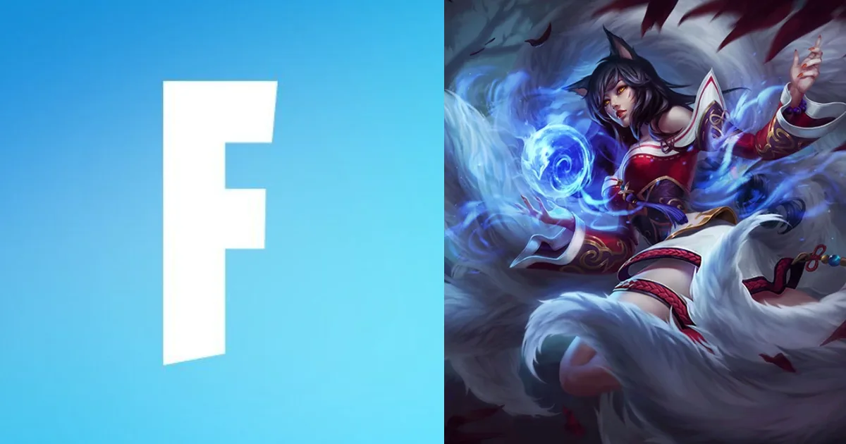 League of Legends x Fortnite Ahri leak reveals skin and Mythic item details