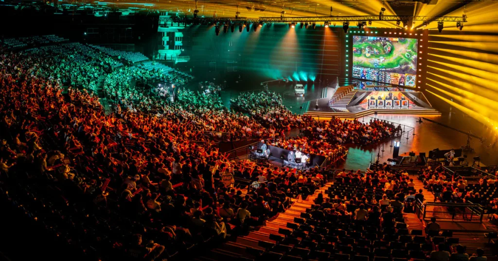 Nicè stage at the LEC Summer matches. Nicè stage at the LEC Summer matches.