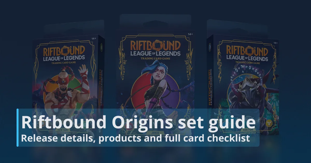 Riftbound Origins set guide: Release details, products and full card checklist