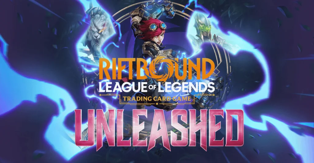 Riftbound Unleashed set artwork for the League of Legends trading card game Riftbound Unleashed set artwork for the League of Legends trading card game