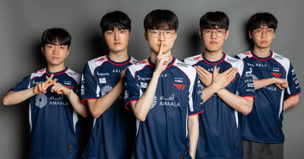 T1 team photo. T1 team photo.