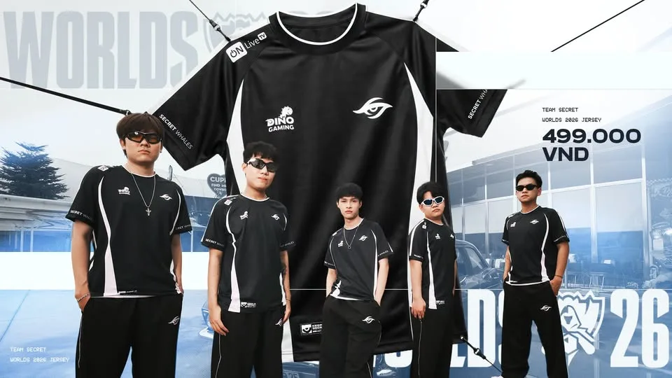 Team Secret Whales Jersey. Team Secret Whales Jersey.
