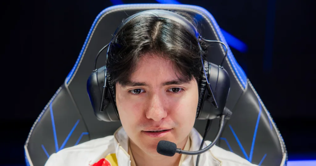 Yike from Karmine Corp during Play-In Finals. Yike from Karmine Corp during Play-In Finals.
